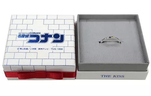 銀製品・指輪・アクセサリー(キャラクター)　安室透モデル リング 21号 「名探偵コナン×THE KISS」 販売終了】名探偵コナン 安室透モデル シルバーリング（描き