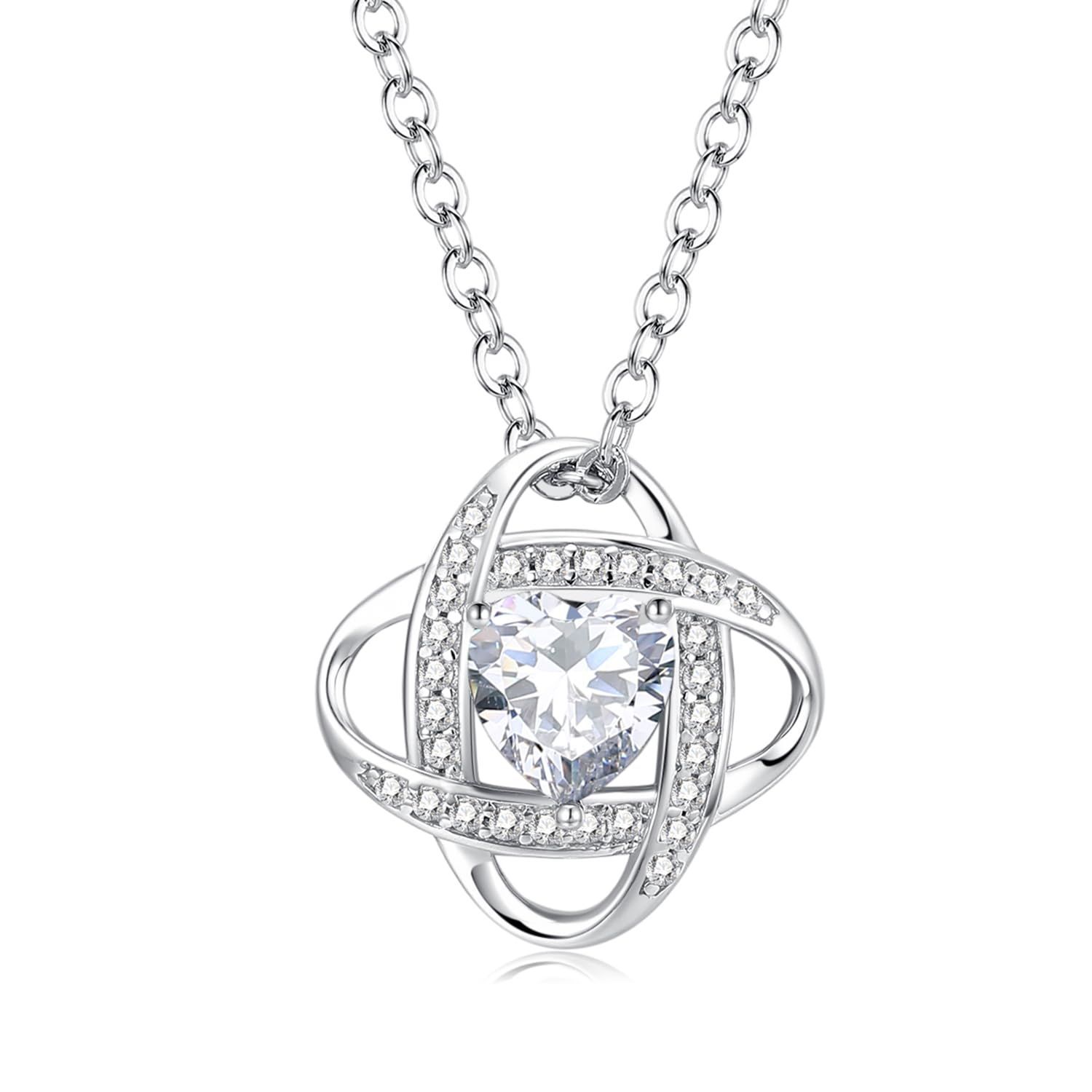 [AGVANA] ネックレス レディース 合成 エメラルド 5月 誕生石 「花盛りの爛漫」モチーフ プラチナメッキ シルバー925 クリスマス ホワイ AGVANA] ネックレス レディース 合成 エメラルド 5月 誕生石 「花盛り