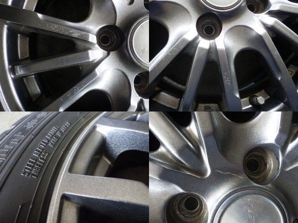 2210-401　LEBEN　アルミホイール＆スタッドレスタイヤ　175/65R14　2018年　4本セット