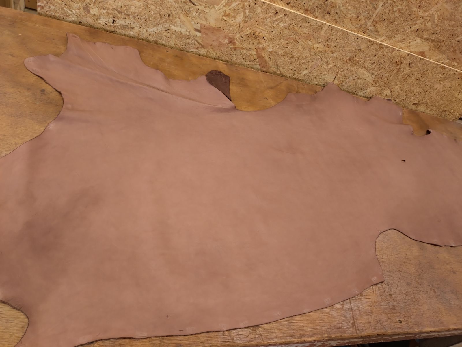 トルコヴィンテージラグA54 レア ブラウン オーバーダイラグ レッド