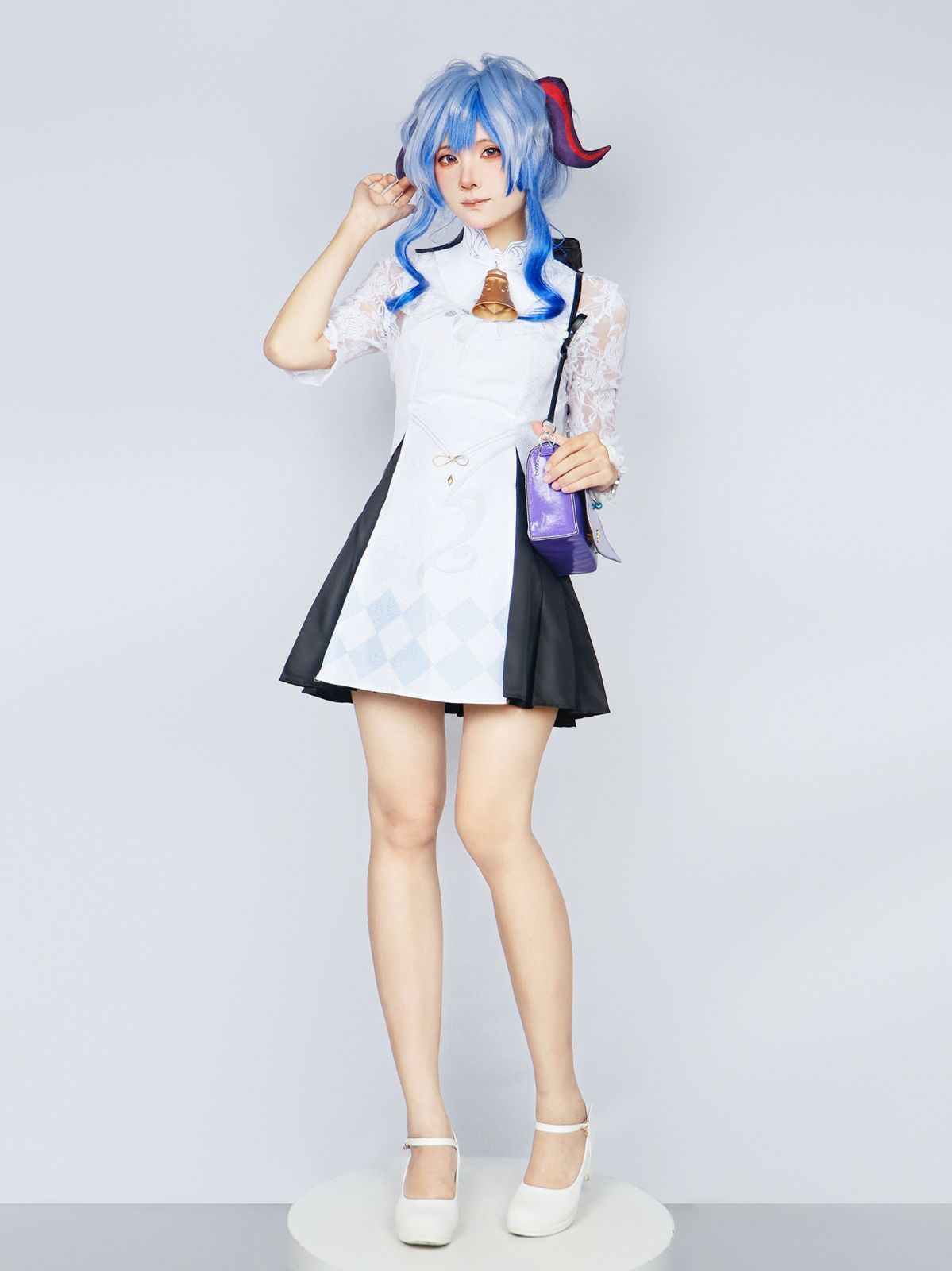 高品質コスチューム キャラクター衣装 ハロウィン衣装 コスプレイベント 撮影会用 推し活 コスプレ大会 キャラクター再現 プレゼントに最適 ハロウィン イベント用 舞台撮影用 フルセット 女性用 アニメゲーム衣装 コスプレ衣装 甘雨＆申鶴 喜茶コラボ 原神
