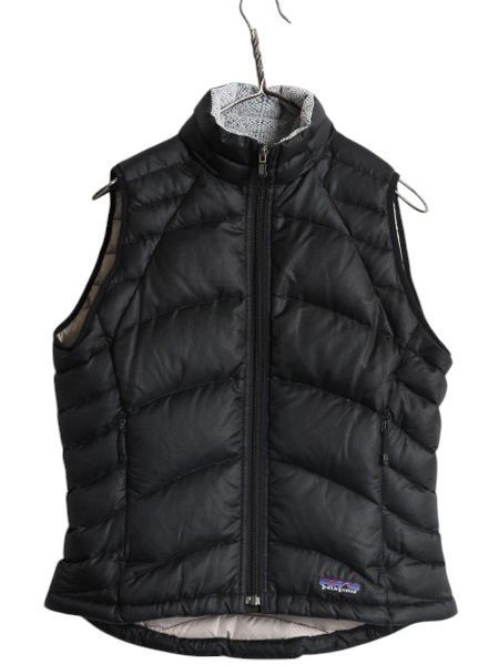 patagonia ダウンベスト 黒 patagonia ブラック ダウンベスト メンズ