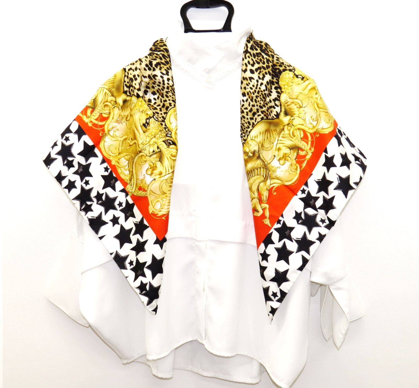 CLASS Roberto cavalli ファーストール クラスロベルトカヴァリ ウール