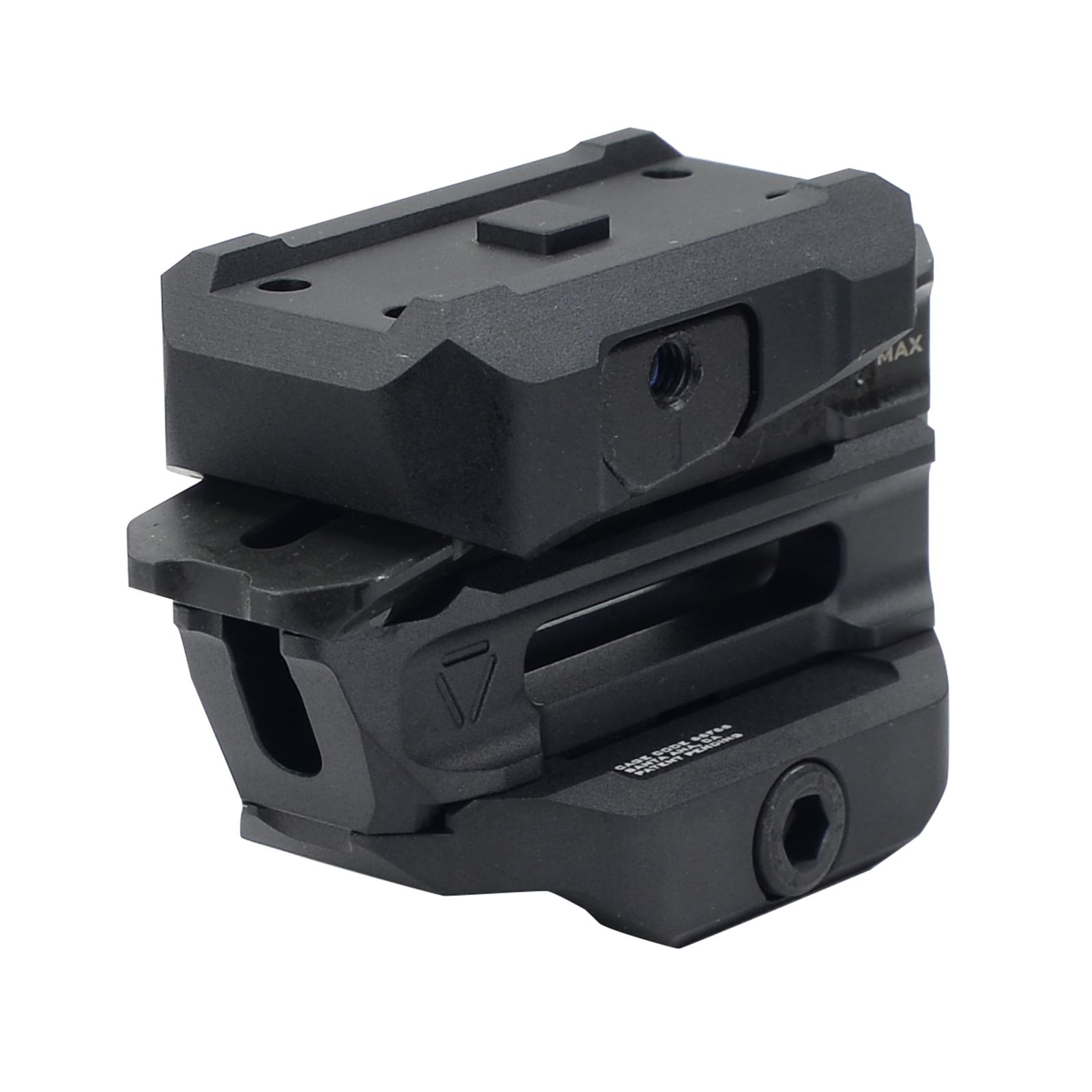 STRIKE ドットサイトマウント Aimpoint Micro Standard用 高さ可変 SI T 1 VOM BK
