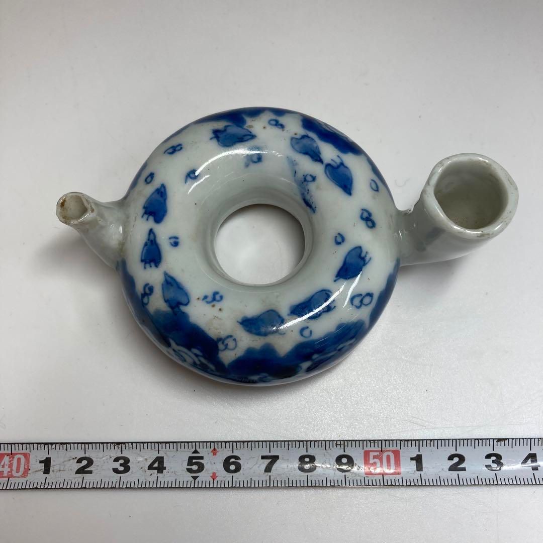 中国清時代 青花水滴 横幅約11㎝ 東Y5-1215☆2Fタニチ - メルカリ