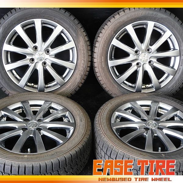 21年製 超バリ山 グッドイヤー アイスナビ8 TEAM SPARCO BALLARE 185 55R15 5.5J 40 100 4H 球面 4本 クロスUP!