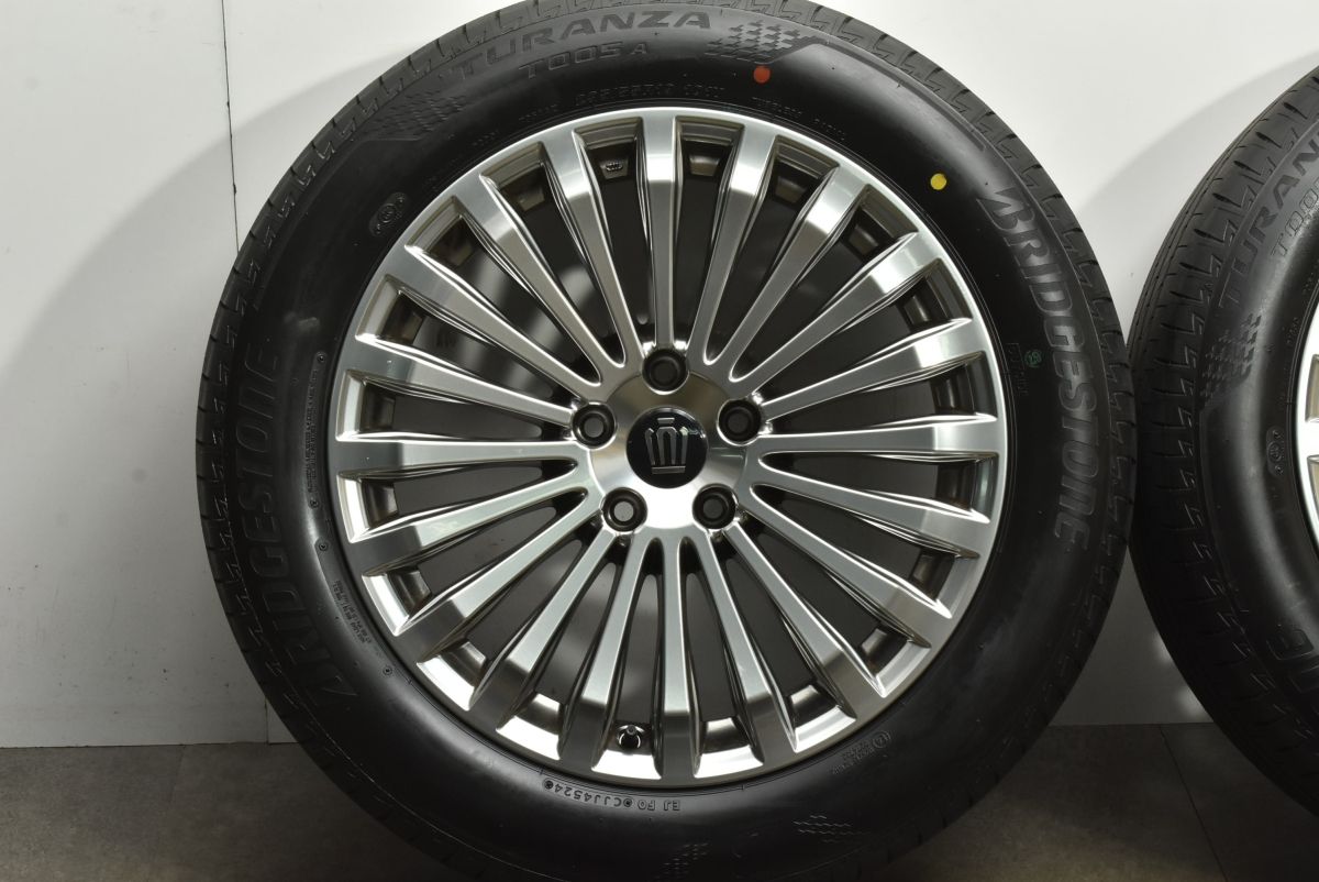新車外し トヨタ クラウンセダン 純正 19in 8J 30 PCD120 ブリヂストン トランザT005A 235 55R19 製造 4本 MIRAI流用にも FFCRYSTALESIA_COM