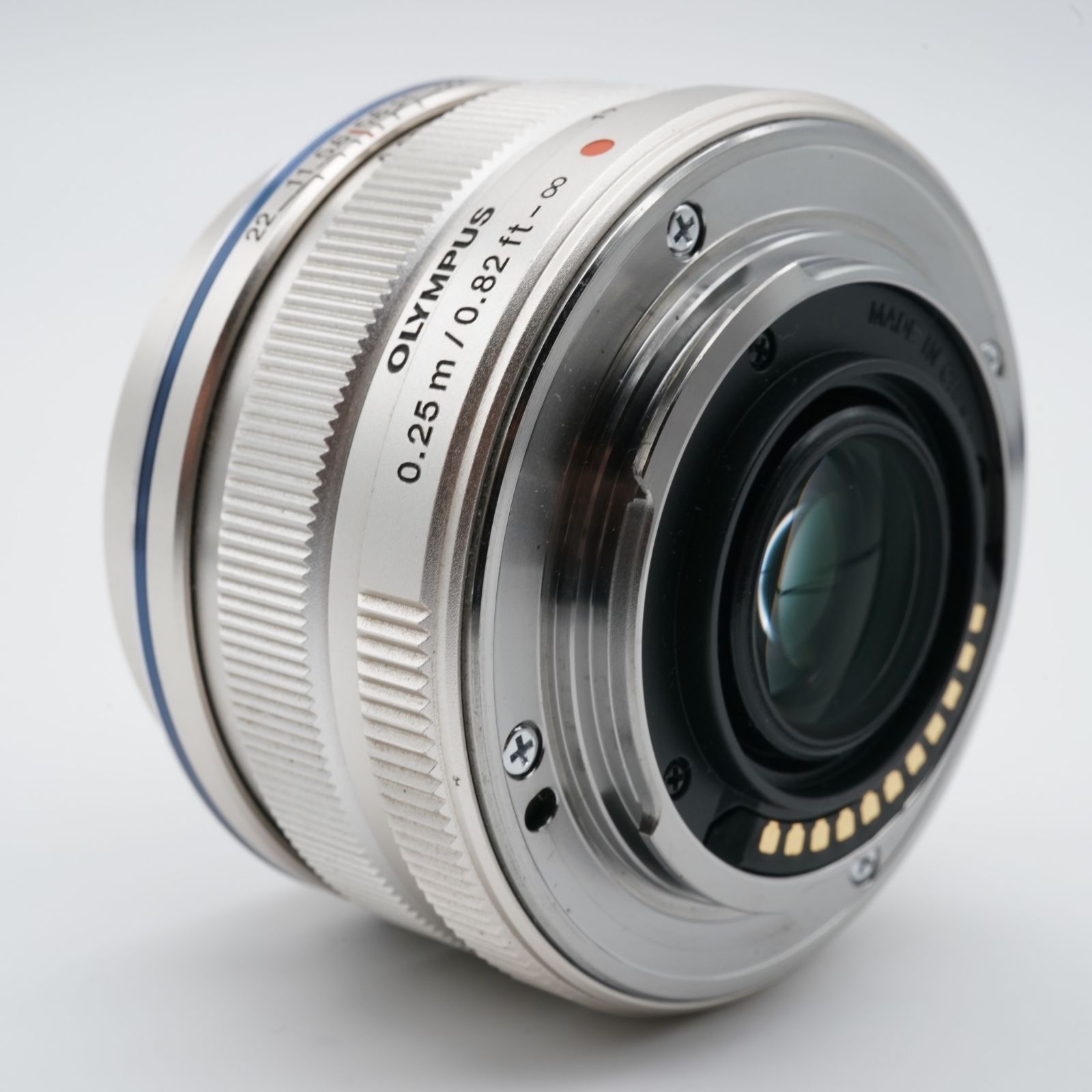 OLYMPUS 25mm F1.8 単焦点レンズ　シルバー OLYMPUS 単焦点レンズ 25mmF1.8 シルバー オリンパス OLYMPUS M.ZUIKO