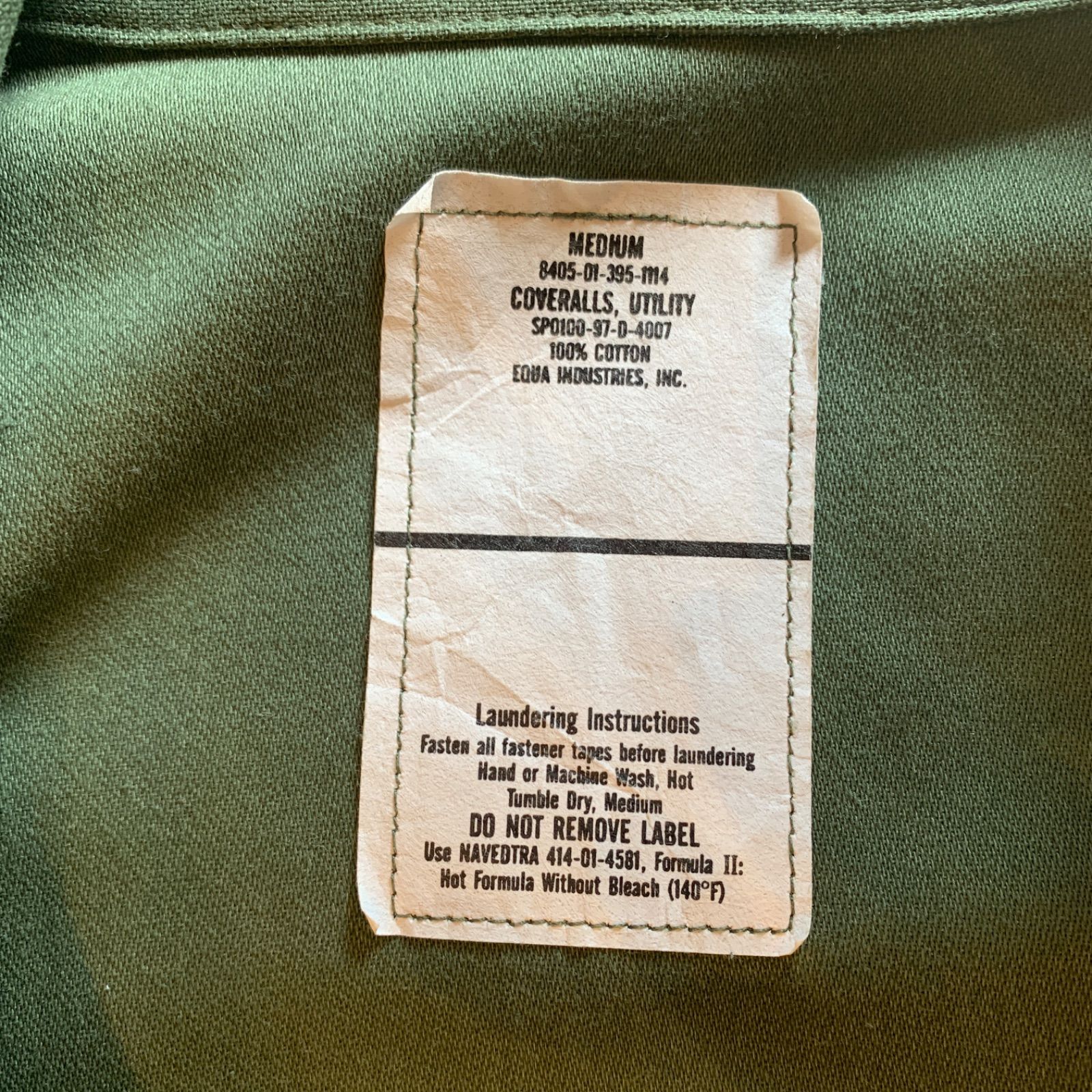 ARMY ユーティリティーカバーオール