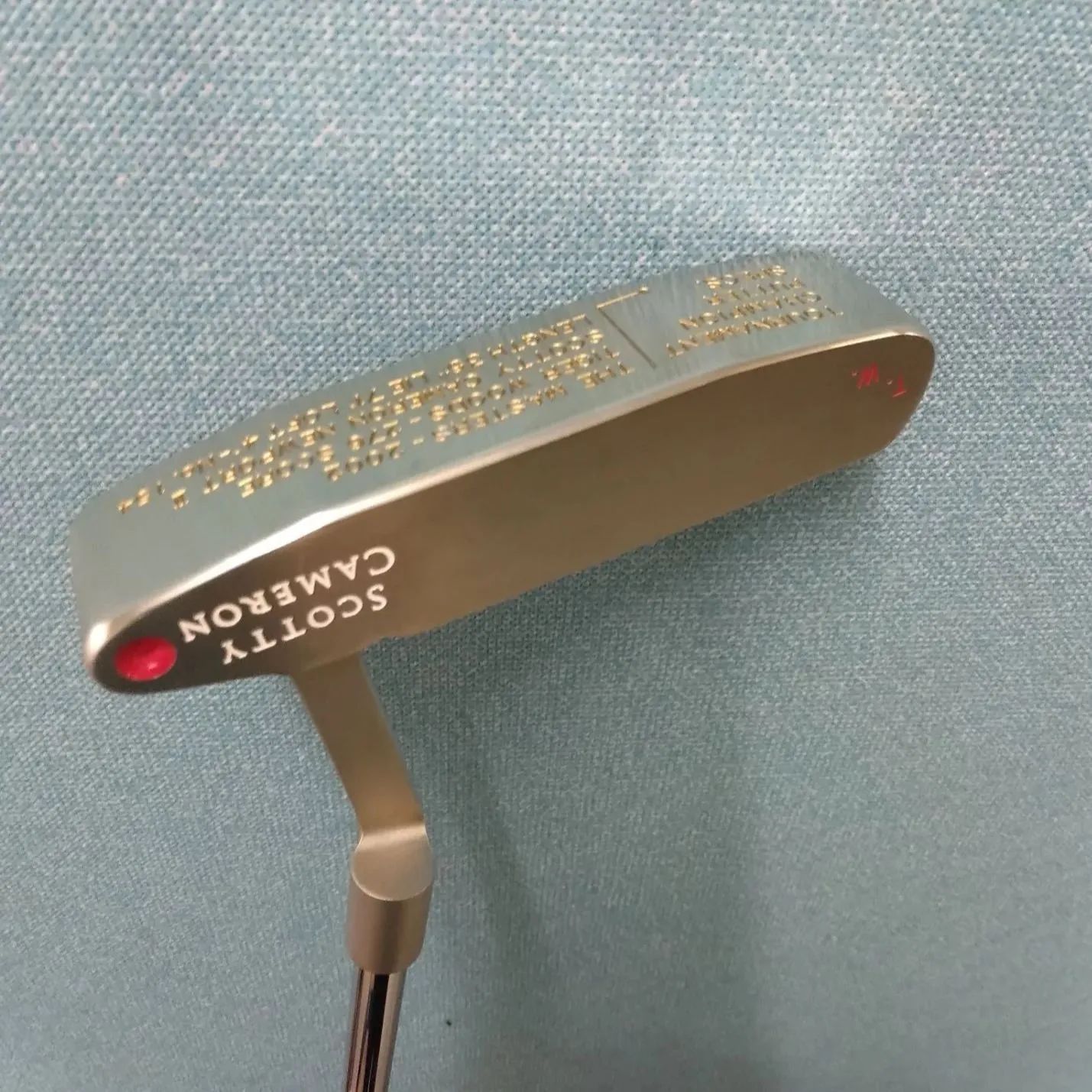 スコッティキャメロン2002Masters TIGER WOODSパター スコッティキャメロン2002Masters TIGER WOODSパター - メルカリ