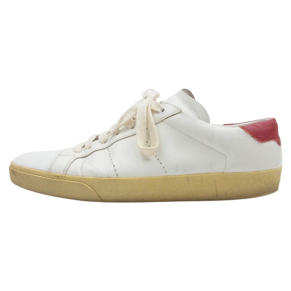SAINT LAURENT サンローラン VU330275 レザー ローカット スニーカー 