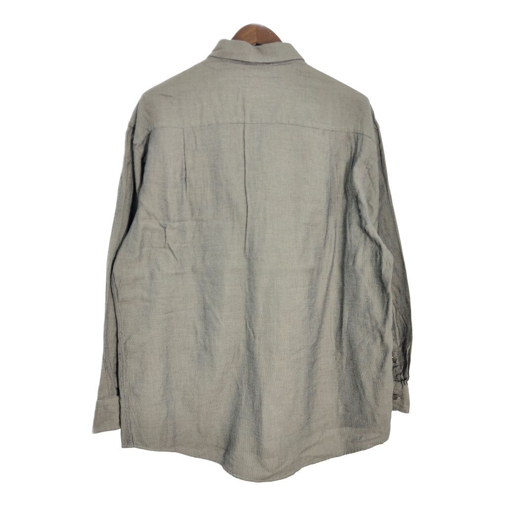 Ermenegildo Zegna エルメネジルドゼニア 長袖シャツ グレー(メンズ L