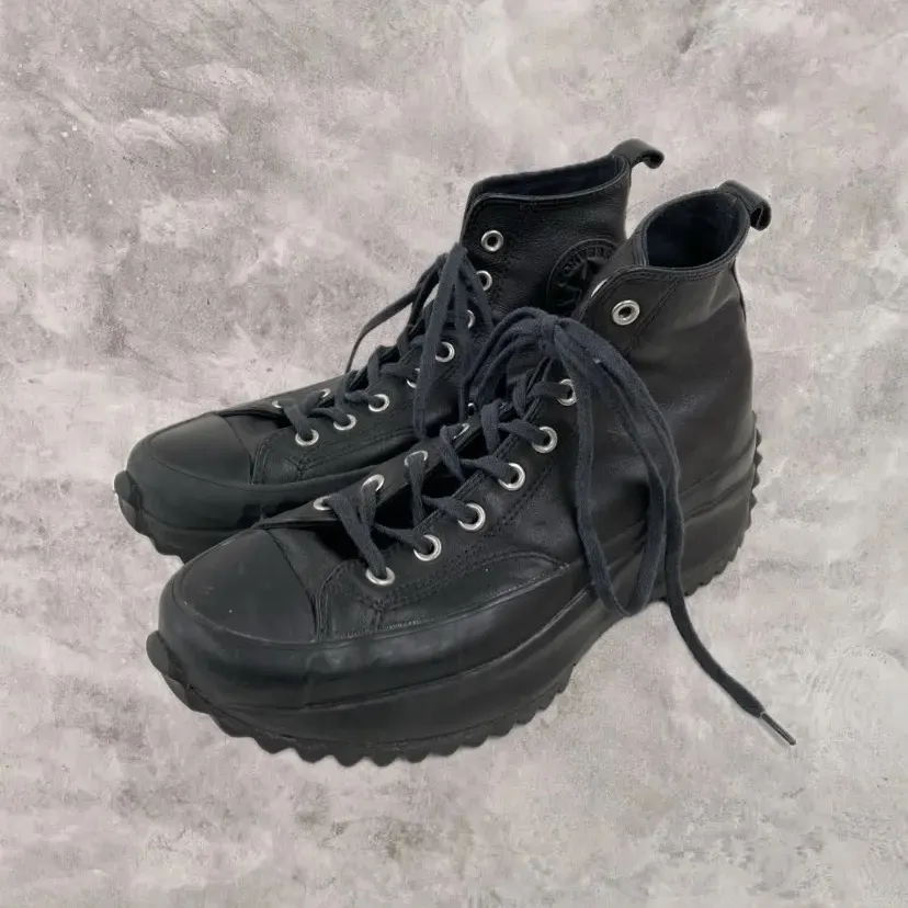 ⭐︎美品⭐︎converseコンバース　ランスターハイク　ハイカット黒　26cm CONVERSE RUNSTAR HIKE HI コンバース ランスター ハイク