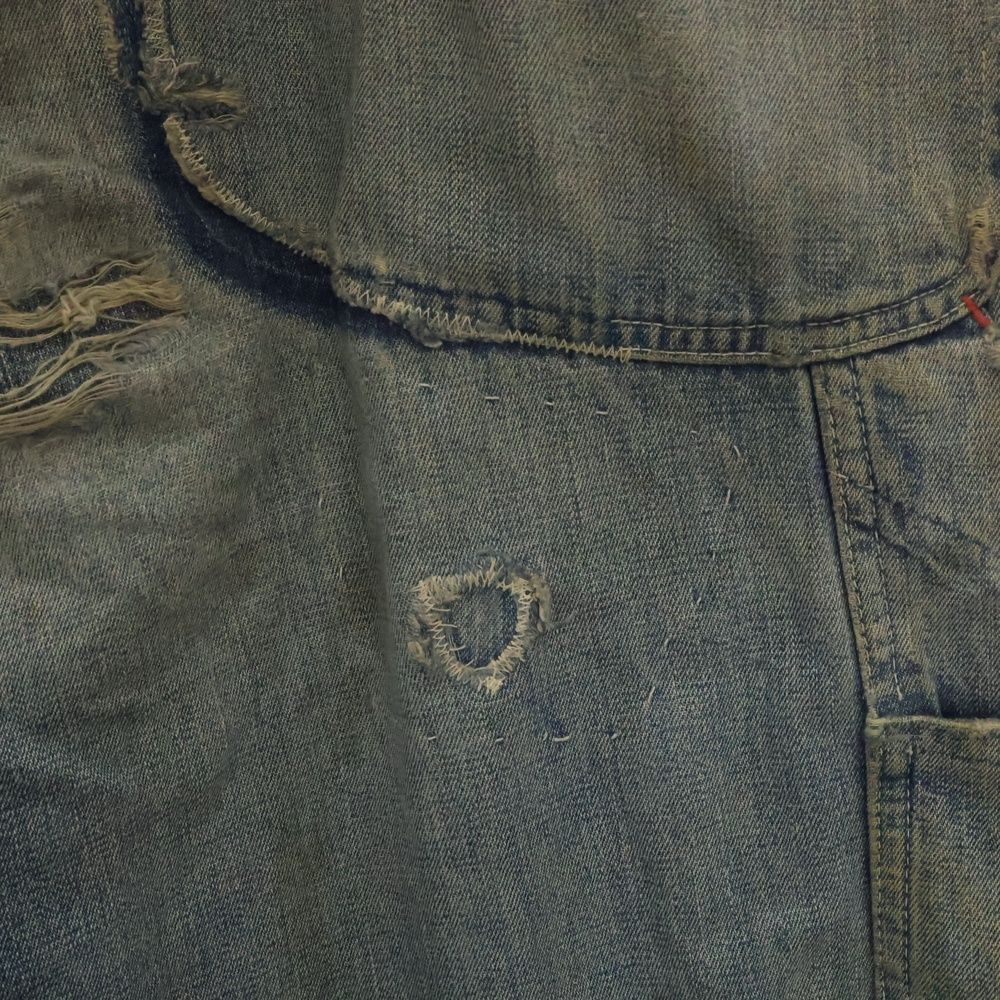 VINTAGE ヴィンテージ 40s PENNEY S PAYDAY ペニーズ ペイデイ デニム オーバーオール インディゴブルー WWW_WOWDIGSITE_COM