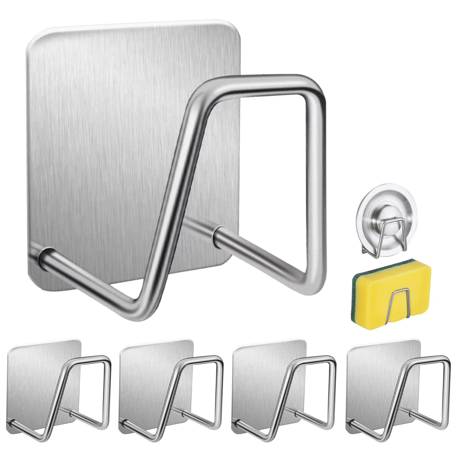 【新着商品】水切りかご キッチン用 垂直耐荷重35kg ダブル シンク収納 高耐久 防錆 浴室 防水 ステンレス製 タオルフック お風呂