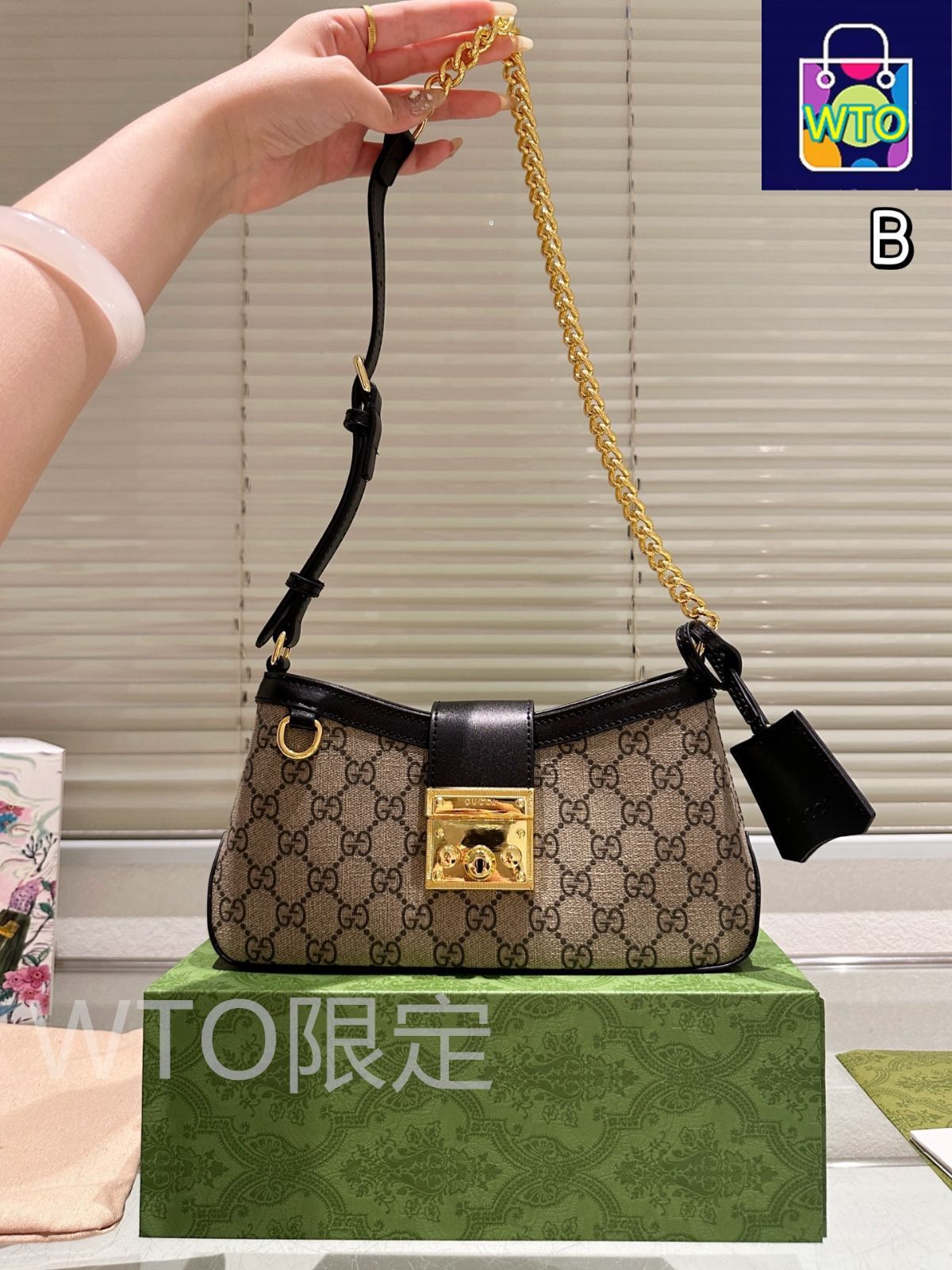 今日WTO】Gucci グッチ パッドロック シリーズ スモール