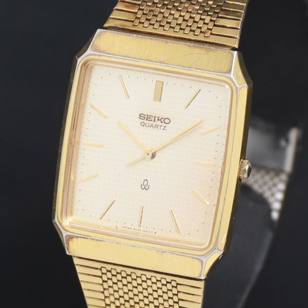 【稼働品】SEIKO Qz 6030-5340 スクエア ゴールド クォーツ 稼働品】SEIKO Qz 6030-5340 スクエア ゴールド クォーツ - メルカリ
