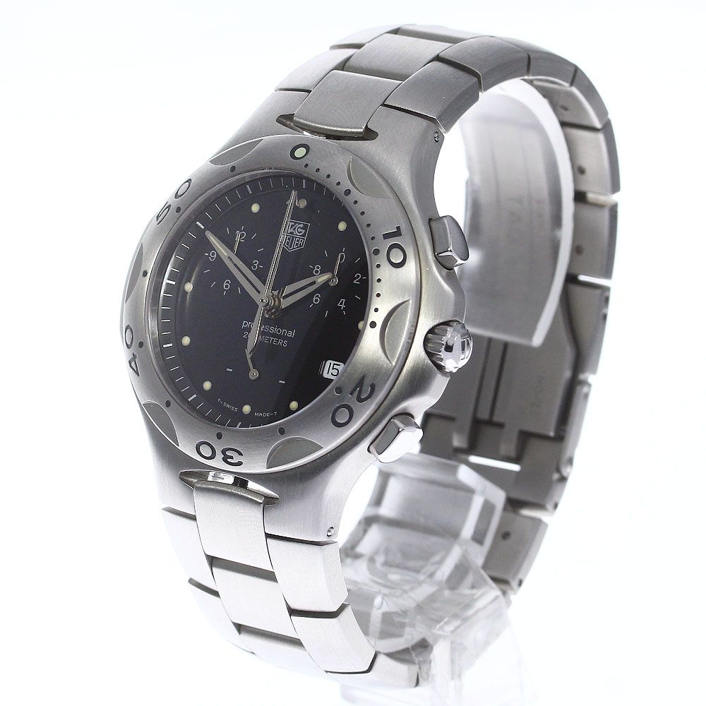 ☆訳あり☆箱・保証書付き【TAG HEUER】タグホイヤー キリウム クロノ 