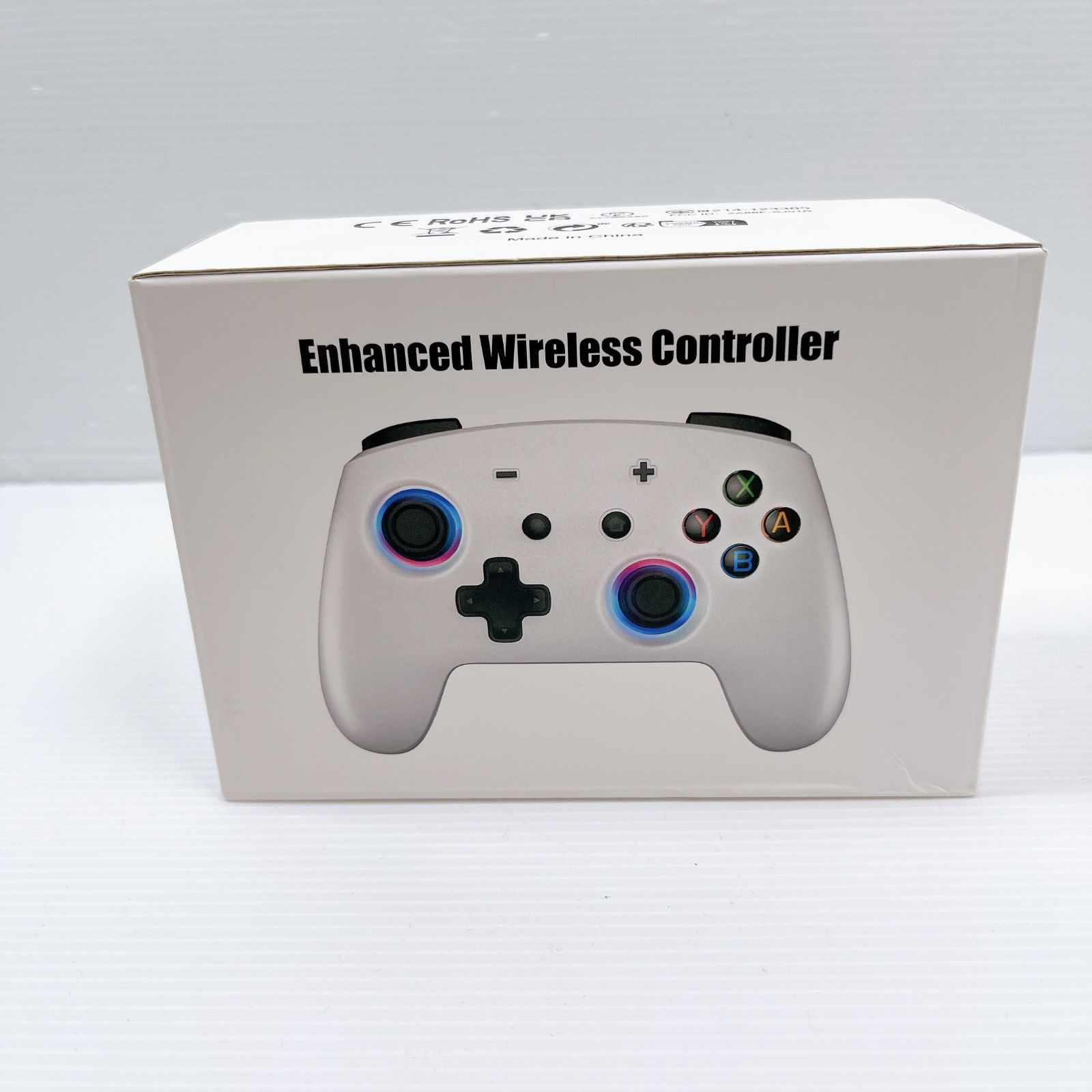 極美品 ECHTPOWER ワイヤレスコントローラー ホワイト ニンテンドー