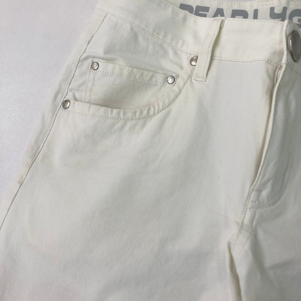 サイズ：1 PEARLY GATES パーリーゲイツ ストレッチパンツ ホワイト系