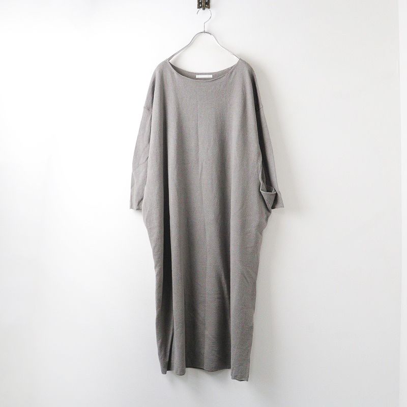 2022SS エヴァムエヴァ evam eva vie linen silk one piece