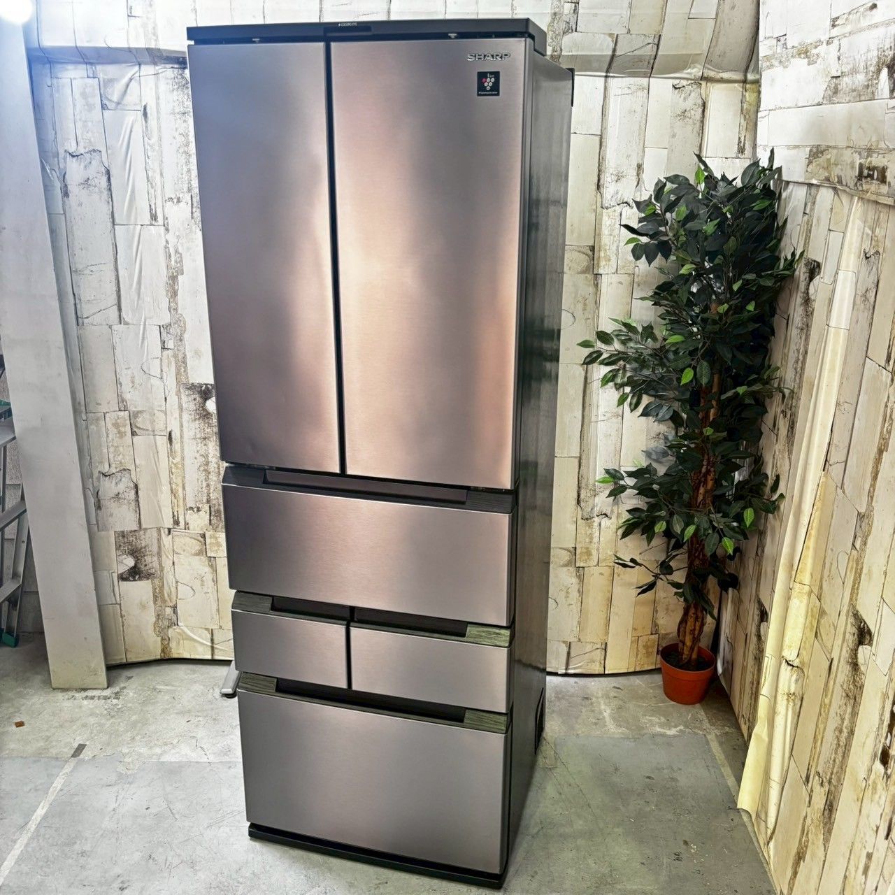 2025年製 SHARP シャープ SJ-MF46J-H ノンフロン冷凍冷蔵庫 457L 大容量 WWW_KANDAIZUMI_COM