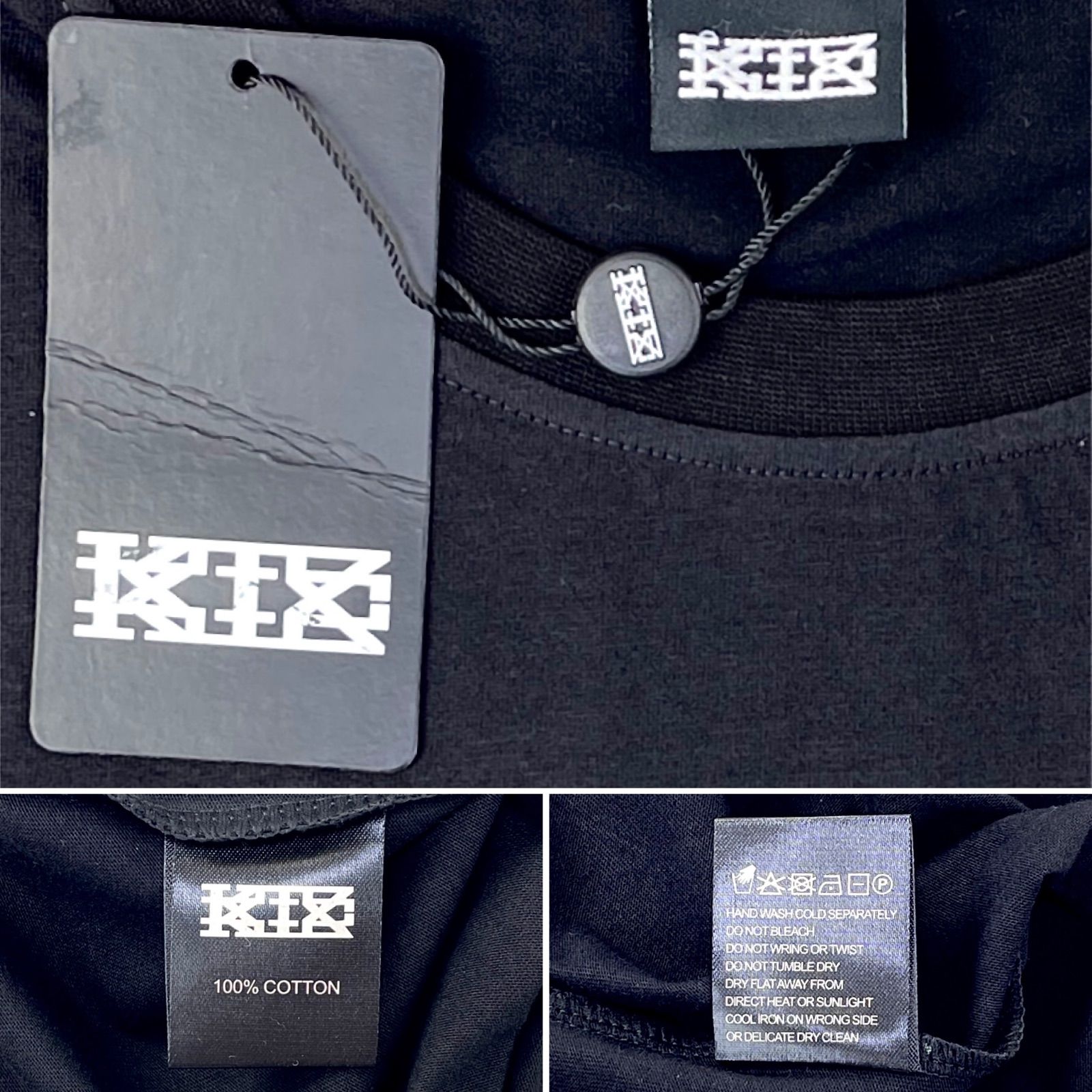 KTZ Kokon to Zai ココントーザイ ブランド ロゴ 立体 ラバープリント 