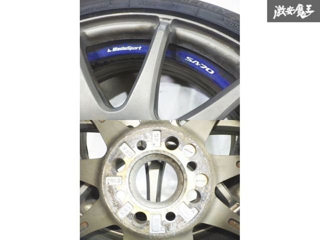 ○WedsSports ウェッズスポーツ SA-70 15インチ 5.5J ＋45 4穴