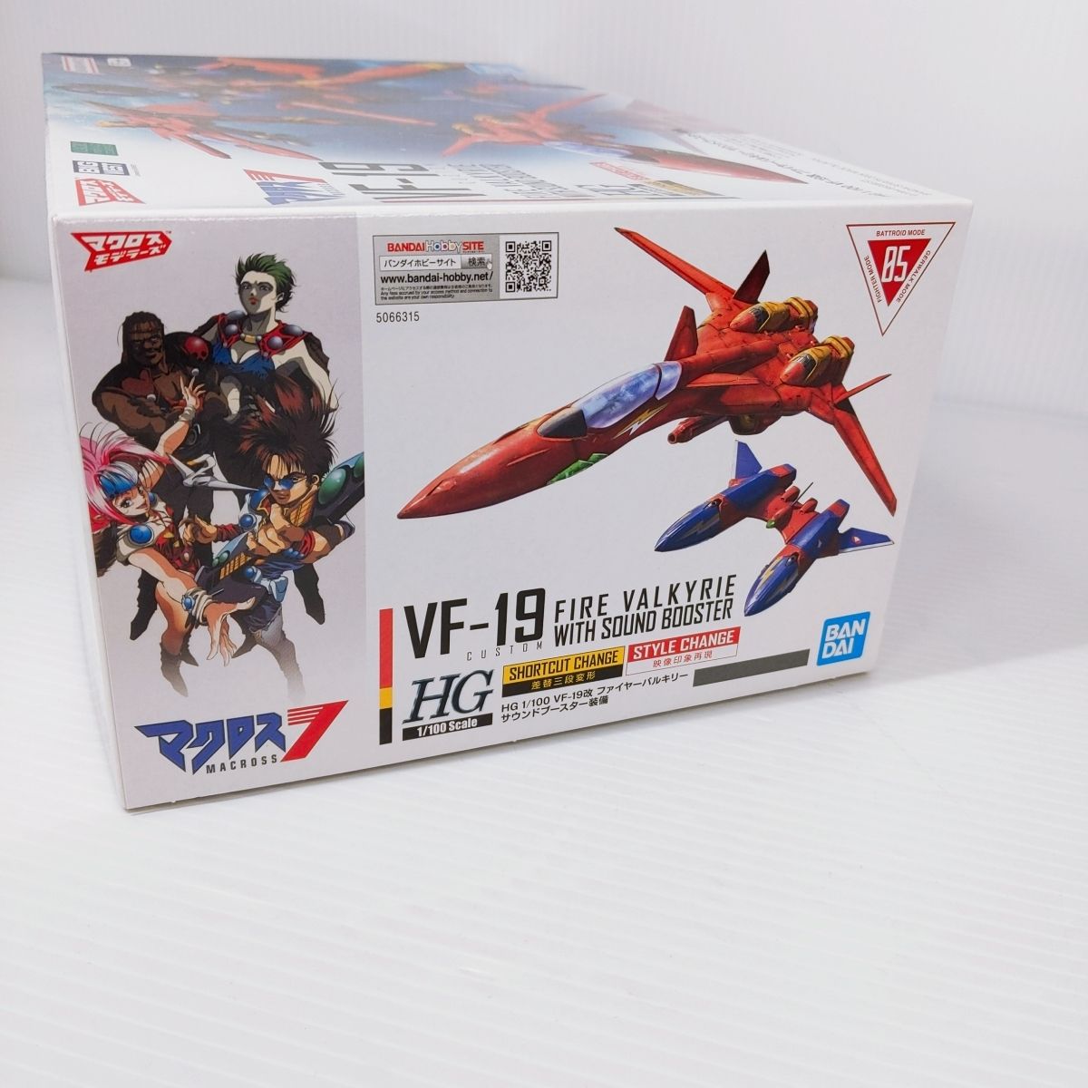 ﾏｸﾛｽ7/HG/VF19改【未組立品】マクロス7 HG 1/100 VF-19改 ファイアー 