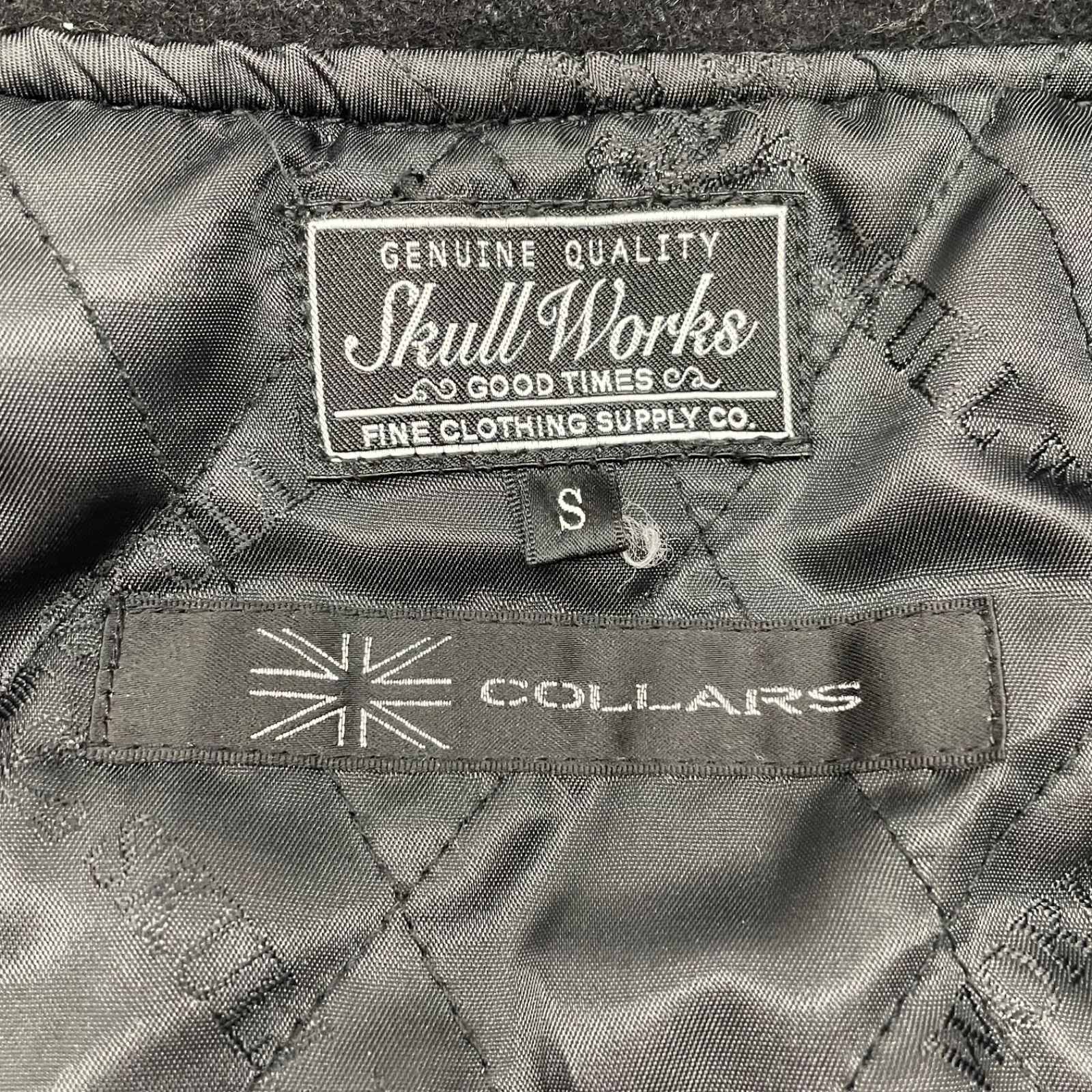 Skull Works × COLLARS スカルワークス カラーズ コラボ メルトン 