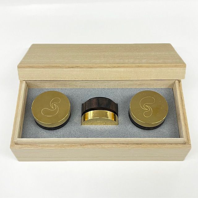 S-SOUND インシュレーター 3個1組 SSI001 デモ機 外装不良|キズ 04