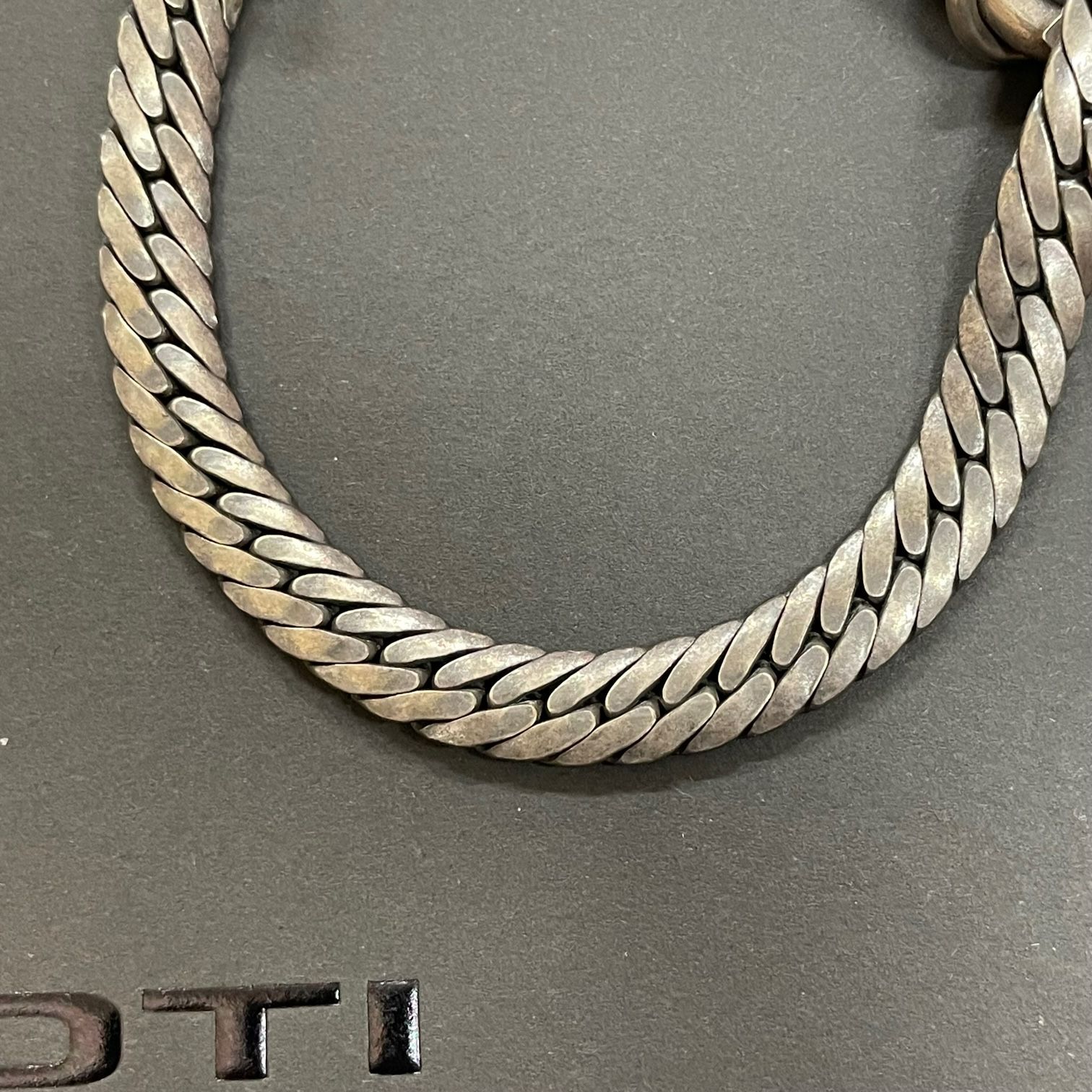 GOTIシルバー3連ブレスレット