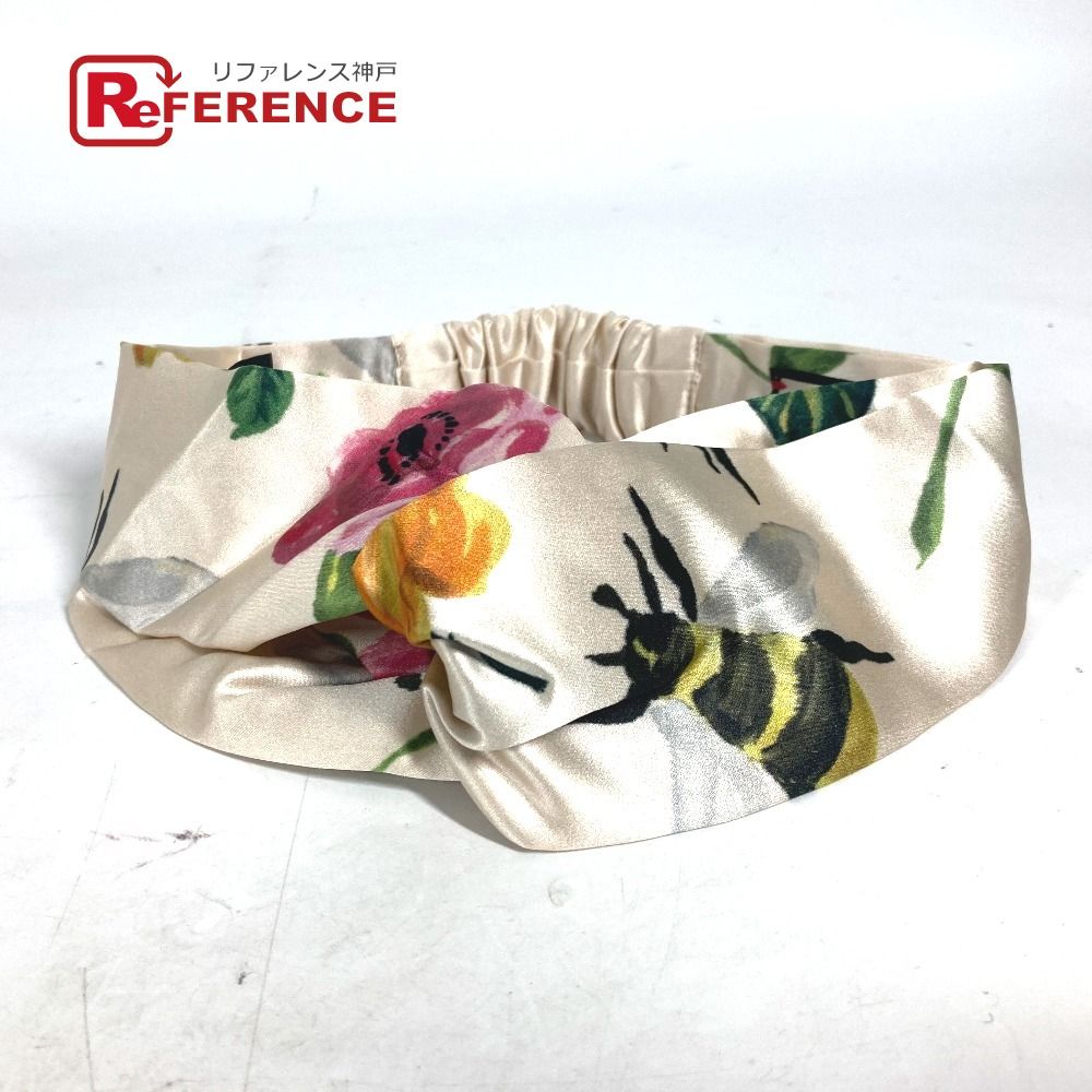 GUCCI グッチ ヘアバンド フローラ シルク マルチカラー - メルカリ