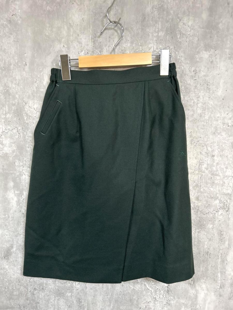 BURBERRY バーバリー キュロット ミニ スカート sizeM/緑