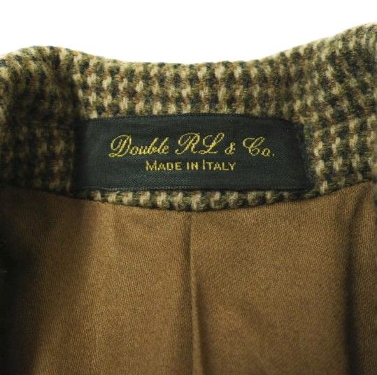 RRL - RRL ダブルアールエル イタリア製 PLAID TWEED 3B JACKET チェックツイード3Bジャケット 8662948RBUTJ W32 Brown Beige Double RL レディース テーラード アウター【中古】【RRL】 楽天市場】RRL ダブルアールエル イタリア製 PLAID TWEED 3B
