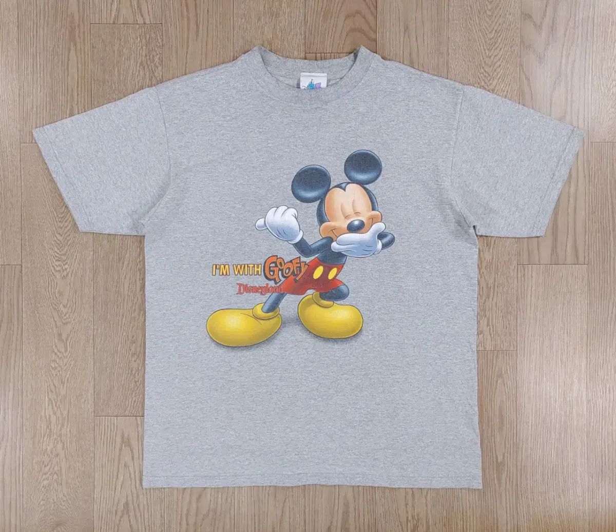 90 ザ・イヤーズ ディズニーランド ミッキーマウス 半袖 Tシャツ M