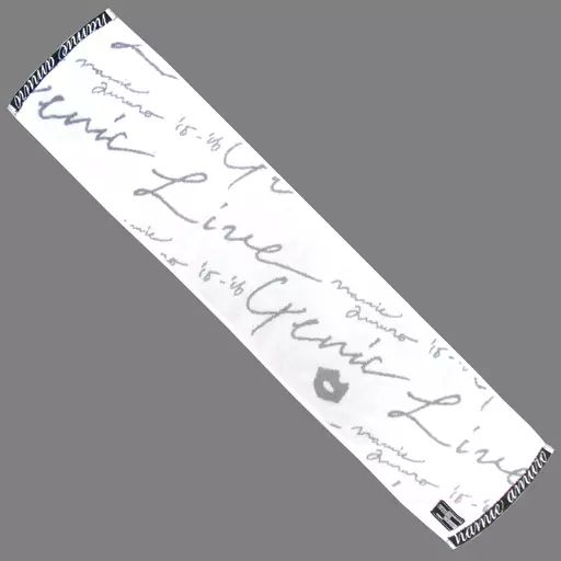 中古】タオル・手ぬぐい(女性) 安室奈美恵 マフラータオル(グレー