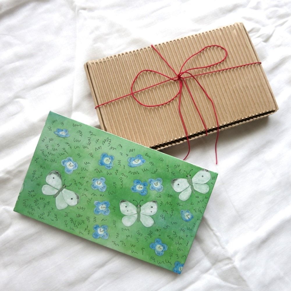 癒しの水彩画1020 新緑の公園 美術品・アンティーク・コレクション