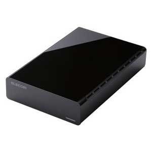 エレコム USB3.0対応 外付けハードディスク 2.0TBELD-XEDUBKシリーズ ELD-XED020UBK