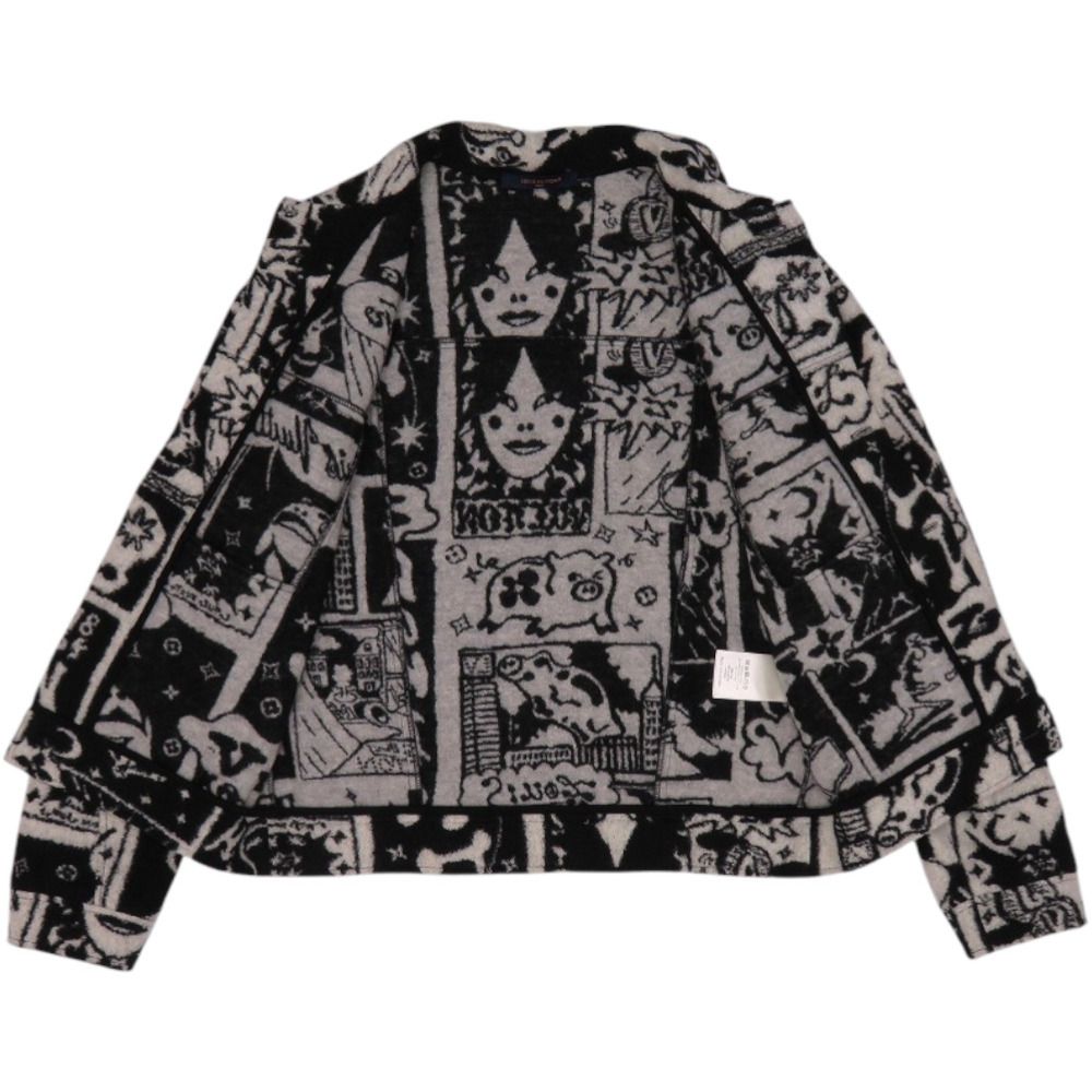 新品✨ルイヴィトン LVコミックス トラッカー ジャケット RM231 美品 ルイ ヴィトン コミックストラッカー RM231 VY6 HOY60W ウール