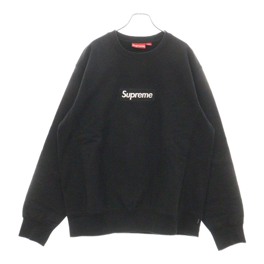 SUPREME (シュプリーム) 18AW Box Logo Crewneck ボックスロゴ クルーネック スウェットトレーナー ブラック
