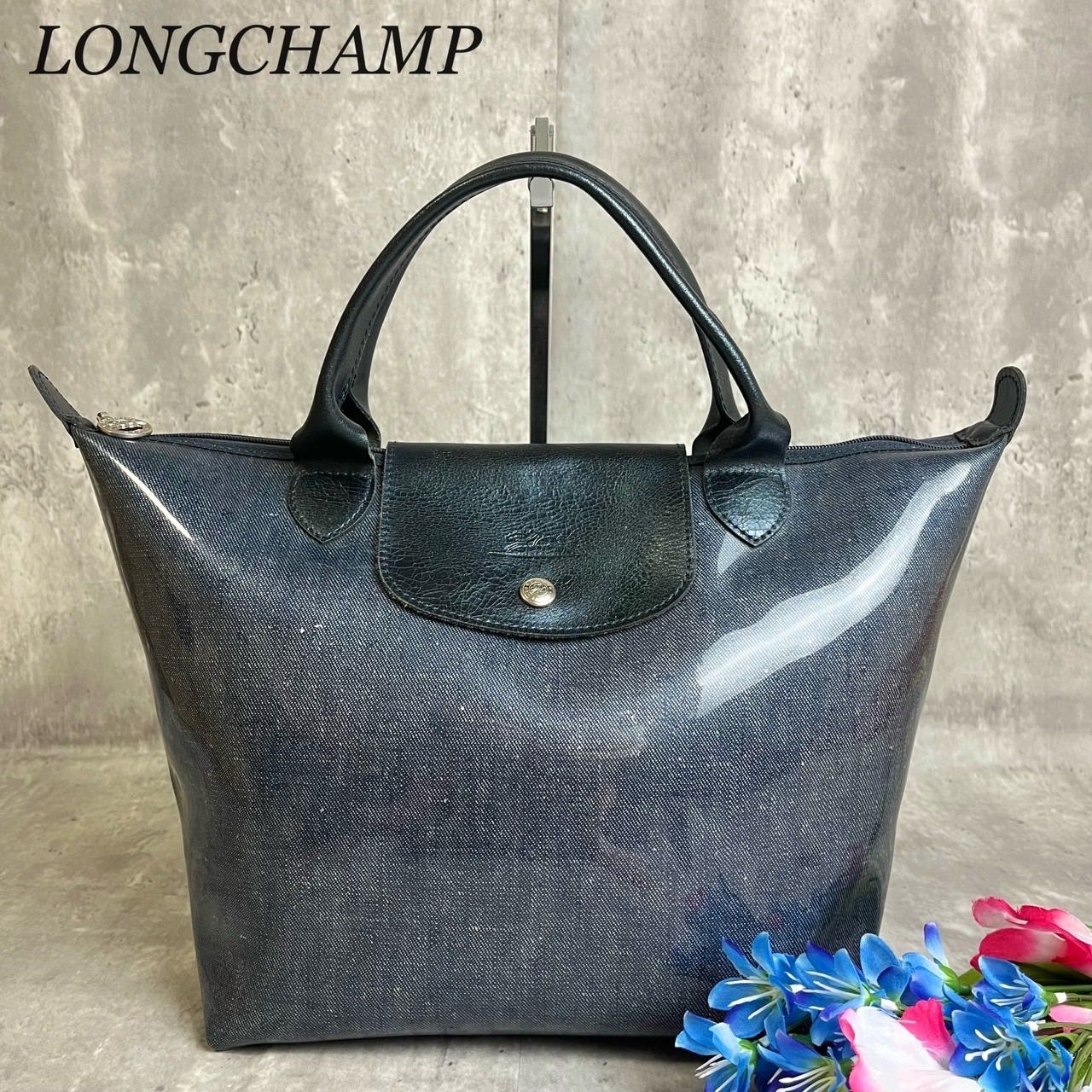 ✨良品✨ LONGCHAMP ロンシャン ハンドバッグ トートバッグ プリ 