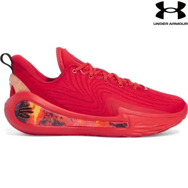 【中古美品】アンダーアーマー　カリー12 バスケットシューズ　28cm 赤 UNDER ARMOUR(アンダーアーマー) カリー 12 バスケットシューズ