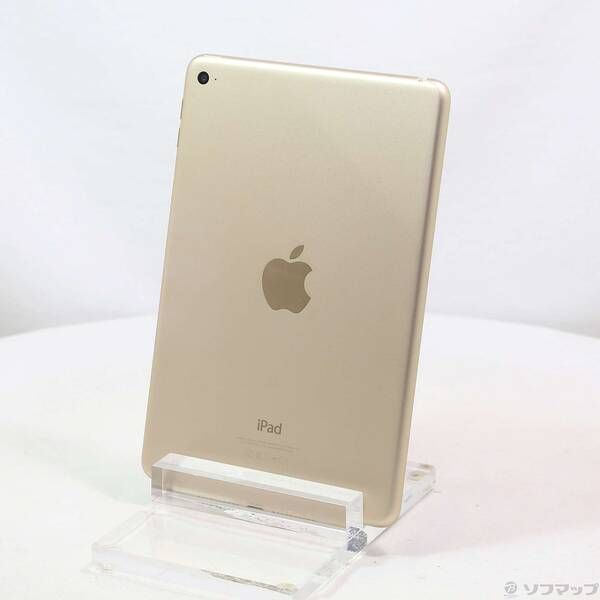 中古品〕 iPad mini 4 32GB ゴールド MNY32J／A Wi-Fi【258