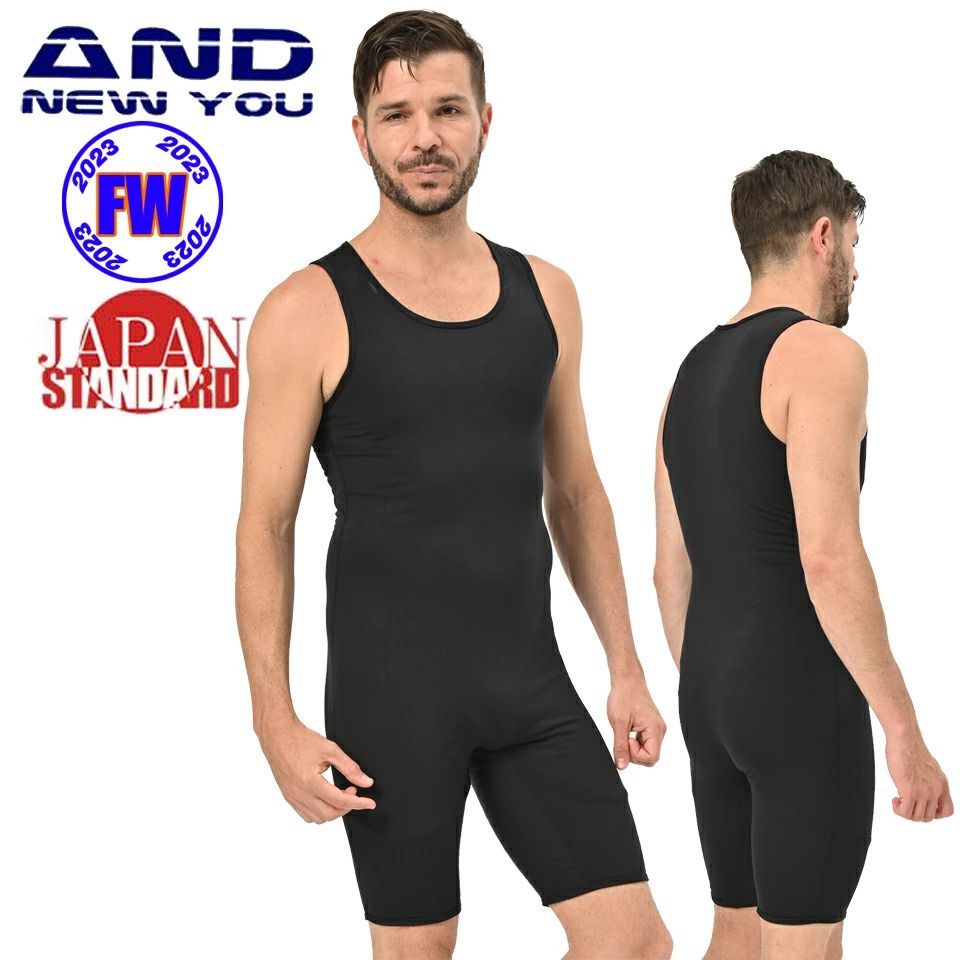 Lサイズ ショートジョンインナー サーフィンインナー ANDNEWYOU