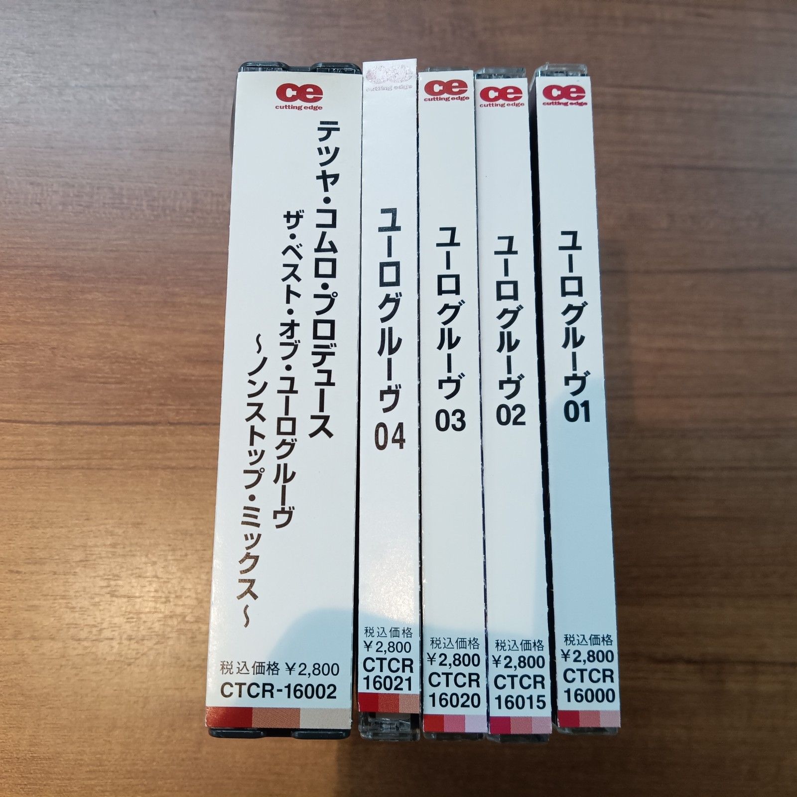 ☆5点セット◇ユーログルーヴ 01～04 / テツヤ・コムロ・プロデュース 