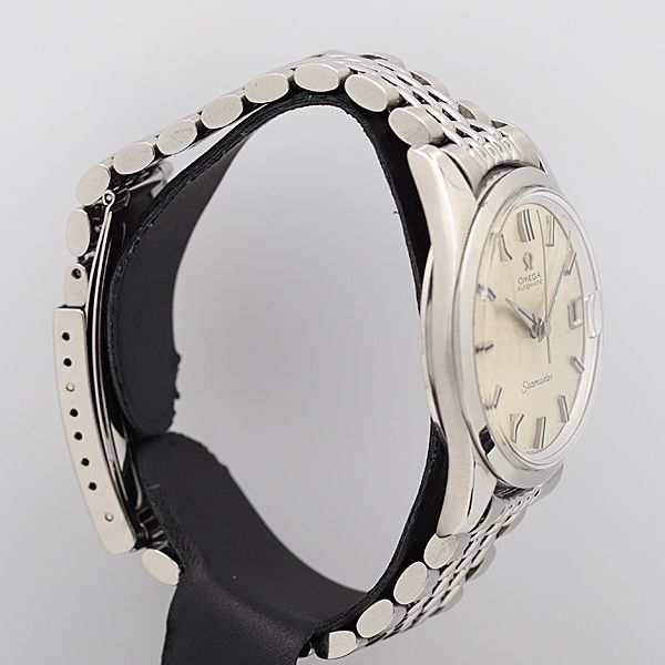 オメガ　シーマスター　AT デイト　シルバー文字盤　コマ1付き オメガ シーマスター シルバー文字盤 SS/AT 1501/823 買取実績【買取日