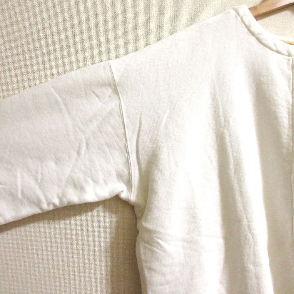 古着 ネストローブ コンフェクト スウェット カーディガン アイボリー 古着 ネストローブ コンフェクト スウェット カーディガン