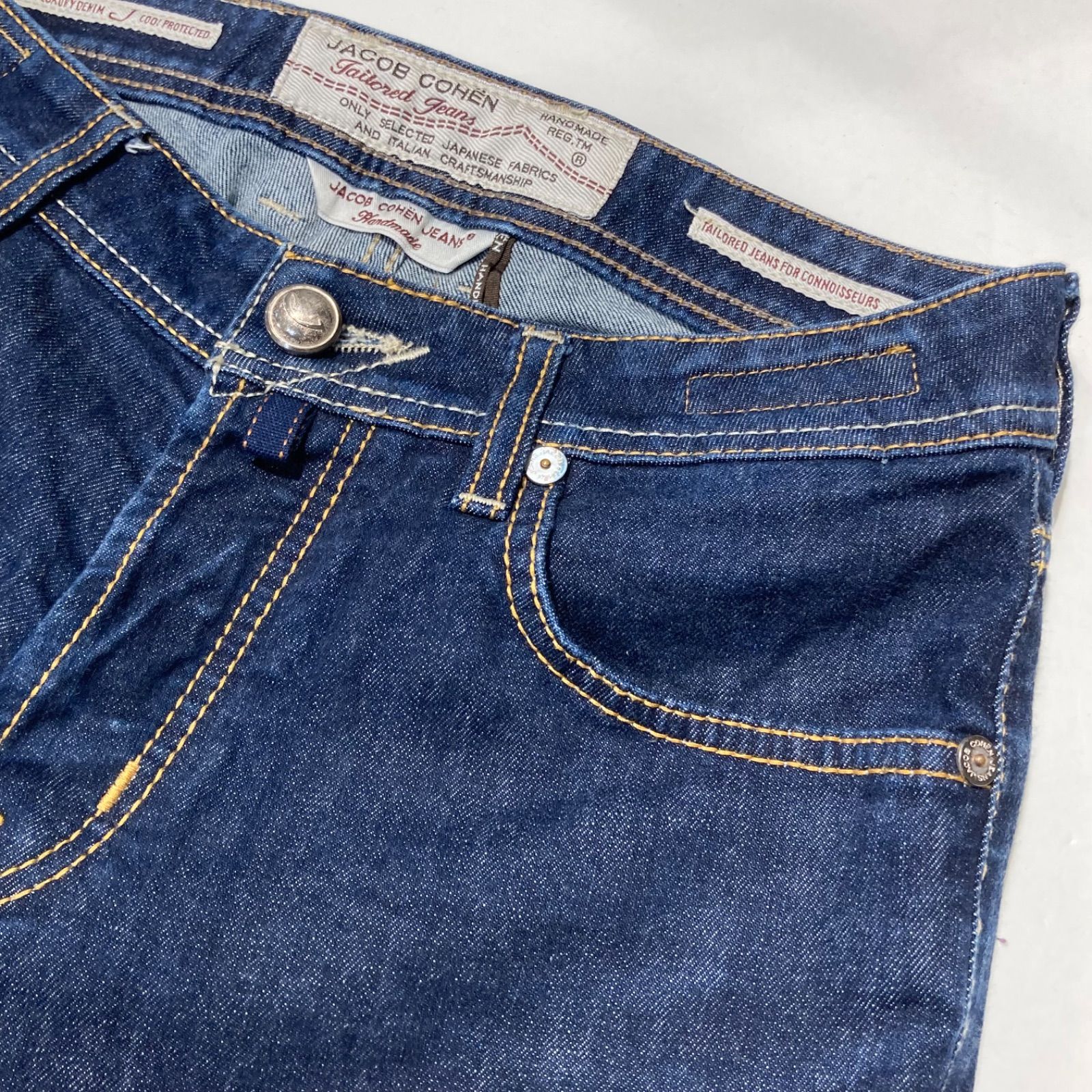 【超美品】ヤコブコーエン PW622 COMF 青 デニム JACOBCOHEN ヤコブコーエン denimpants デニムパンツ PW622