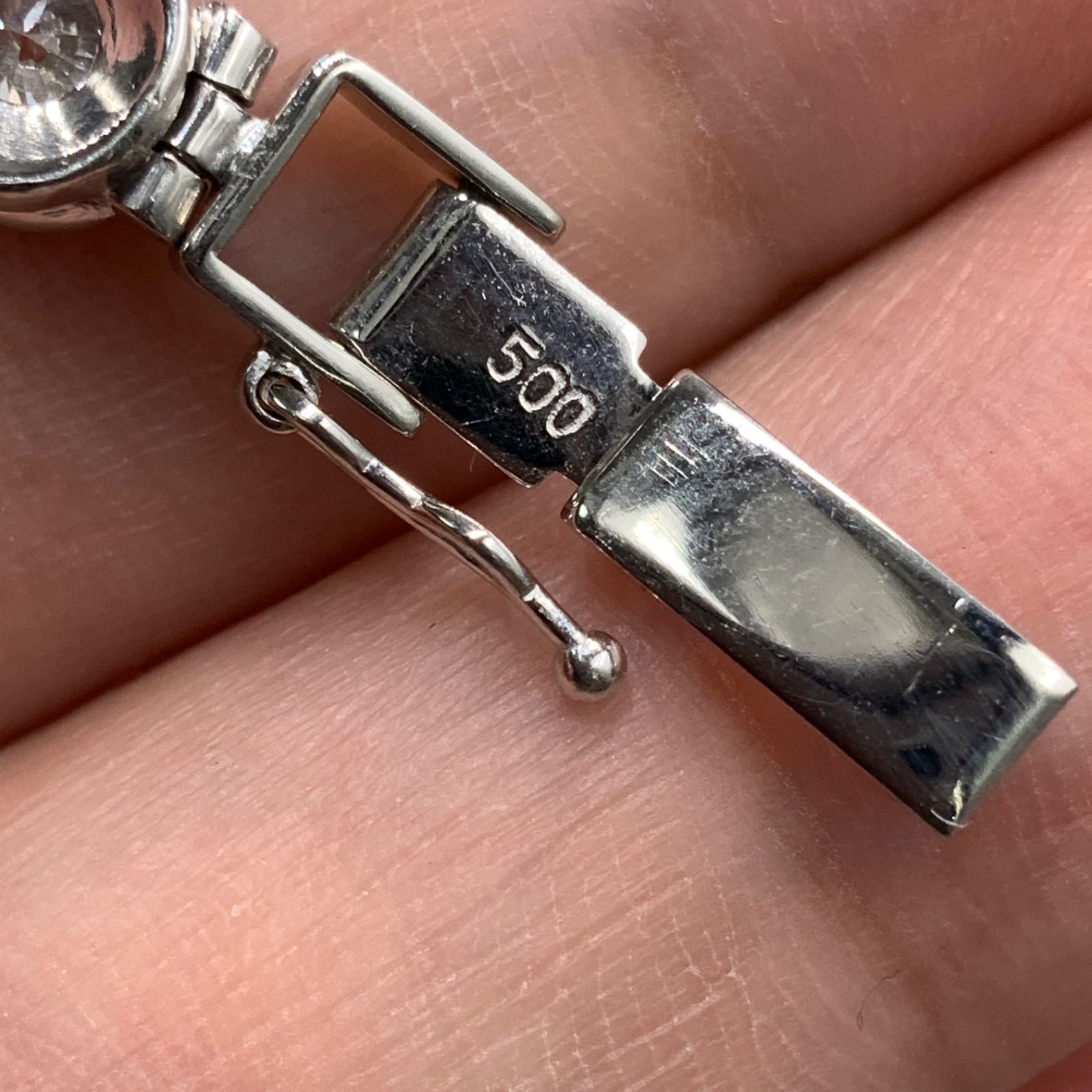 pt850 テニスブレスレット　ダイヤ　5ct 40g 約19cm pt850 テニスブレスレット ダイヤ 5ct 40g 約19cm - メルカリ